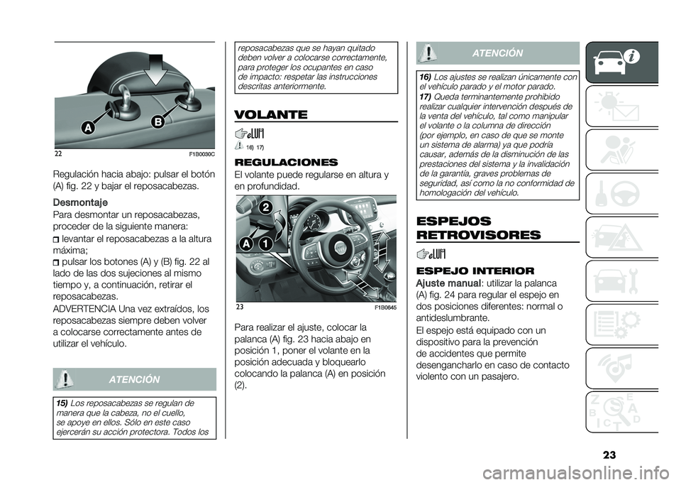 FIAT 500X 2021  Manual de Empleo y Cuidado (in Spanish) ����
��A�1���>��
������	���� ��	���	 �	��	�!��. �����	� �� �����
�0�:�3 ���� �5�5 �
 ��	�!�	� �� ������	��	���"�	��
�0����	�
��� �
�8�	��	 