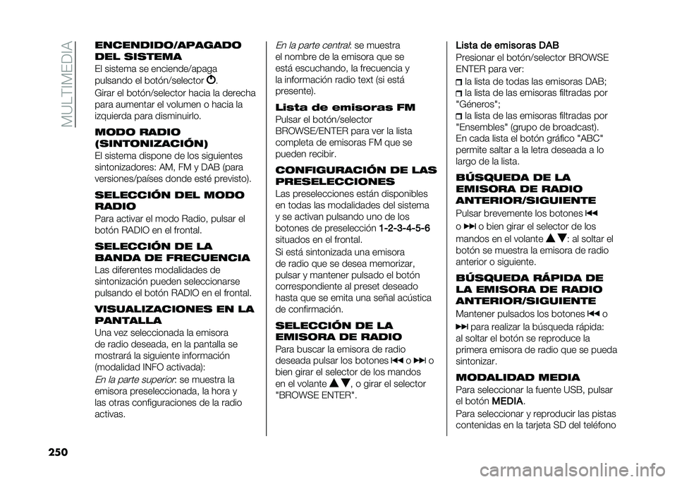 FIAT 500X 2021  Manual de Empleo y Cuidado (in Spanish) ��*�?��)�@�*�(��@�:
��� ���������	��������	
��� �
��
����
�(� ������
�	 �� ���������A�	��	��	
�����	��� �� ������A��������
�
�=��