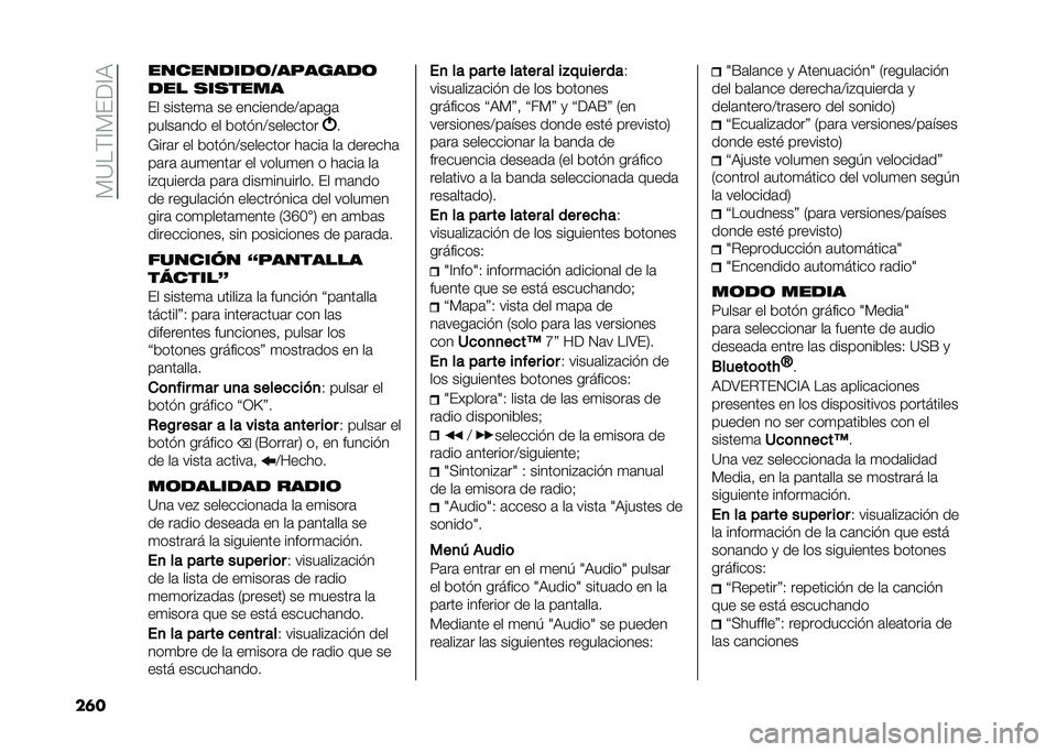 FIAT 500X 2021  Manual de Empleo y Cuidado (in Spanish) ��*�?��)�@�*�(��@�:
��	� ���������	��������	
��� �
��
����
�(� ������
�	 �� ���������A�	��	��	
�����	��� �� ������A��������
�
�=��
