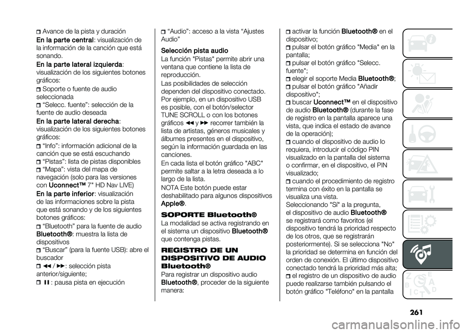 FIAT 500X 2021  Manual de Empleo y Cuidado (in Spanish) ��	��:��	��� �� ��	 �����	 �
 ����	����
��
 �� ��� �� �
��
�� �� �. �����	���"�	���� ��
��	 ������
�	���� �� ��	 ��	����� ��� ����