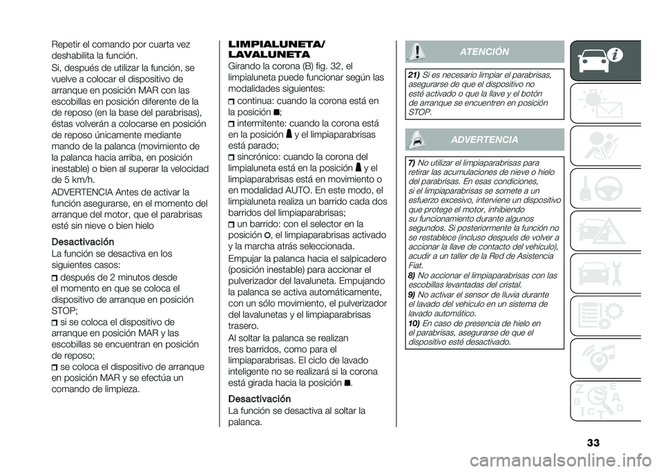 FIAT 500X 2021  Manual de Empleo y Cuidado (in Spanish) ��������� �� ���
�	��� ��� ���	���	 ���"
�����	������	 ��	 ��������
�>��  ������#� �� ������"�	� ��	 ��������  ��
������ �	 �