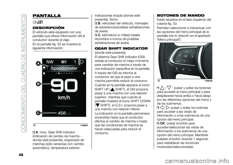 FIAT 500X 2021  Manual de Empleo y Cuidado (in Spanish) ��+�1�2�1�+�@�*�@�(�2�)�1���(���+�?�:���1���(��@�2�>�)��?�*�(�2�)�1�>
�� ��������
���
��������
�(� �������� ���� ������	�� ��� ���	
��	���	�