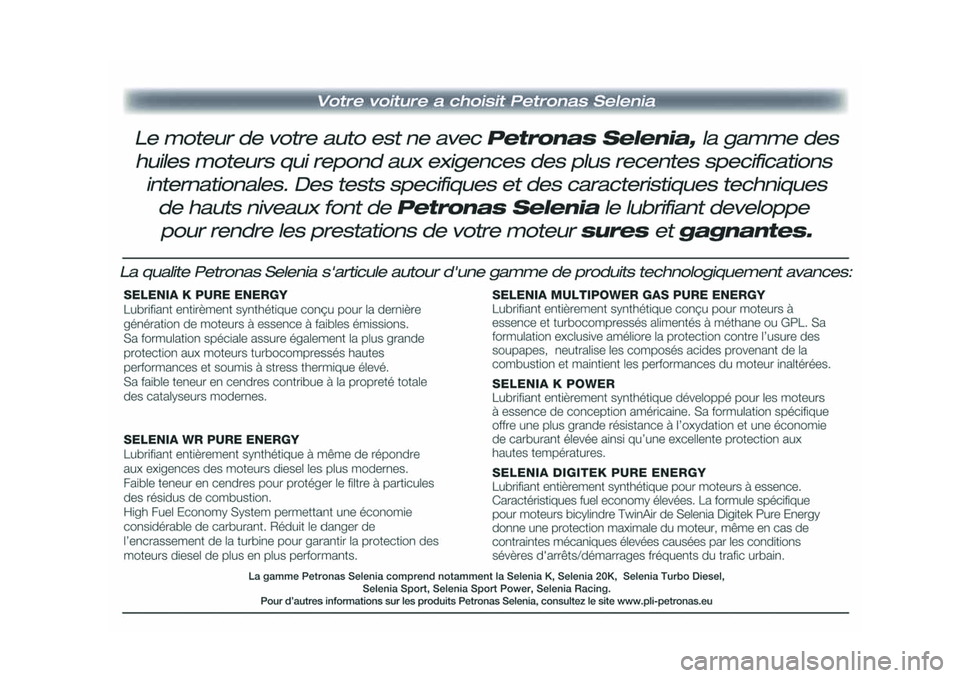 FIAT 500X 2017 Notice dentretien (in French) FIAT 500X 2017 Notice dentretien (in French)