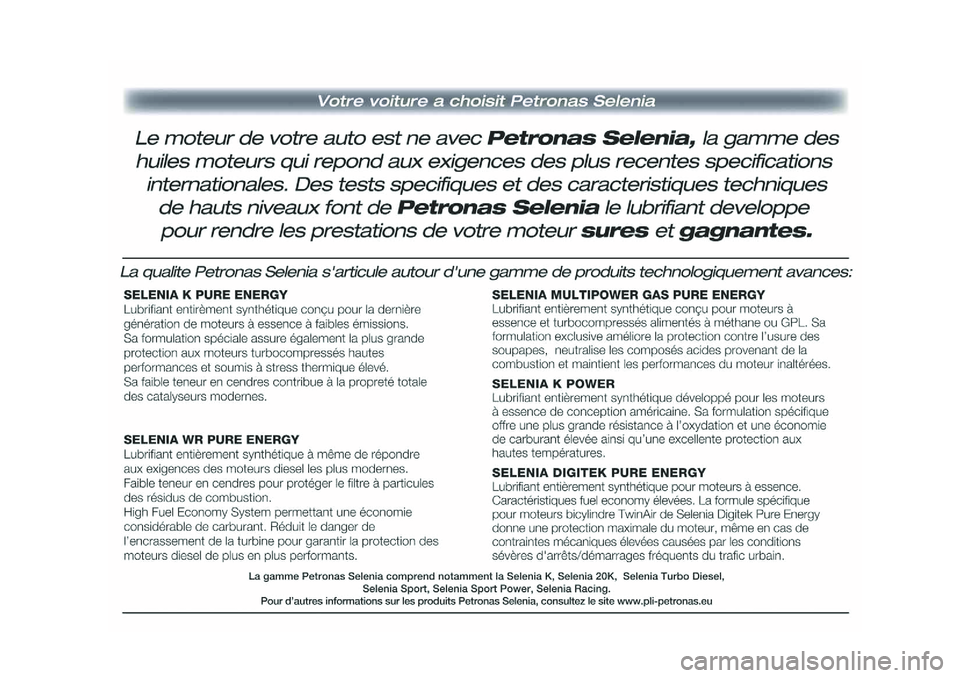 FIAT 500X 2018  Notice dentretien (in French) 