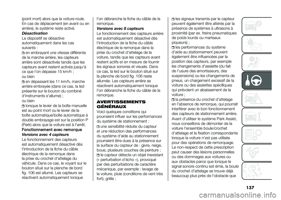 FIAT 500X 2020  Notice dentretien (in French) ���
�1���
�
� �����4 ��	��� ��� �	� ���
���� ����	��
��
 ��� �� ����	������
� �1��
 ����
� �� ��
����
�"���4� �	� ��.���"�� ����� �