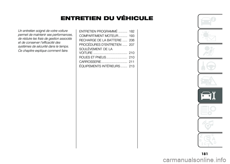 FIAT 500X 2020  Notice dentretien (in French) ���
��
�������
 �� ��	�������A�
 ��
�����
��
 ���
��
� �� ����� ���
����
������ �� ���
�
���
�
� ��� ���������
����
�� �����