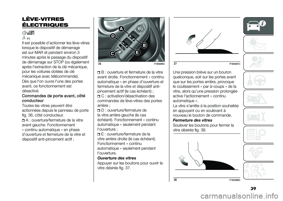 FIAT 500X 2020  Notice dentretien (in French) ������� ������
�	����������
�@�B�&
�D�	 ��� �����
�#�	� ������
��
�
�� �	�� �	�"���-��
����
�	������ �	� ��
�����
��
� �� ��������