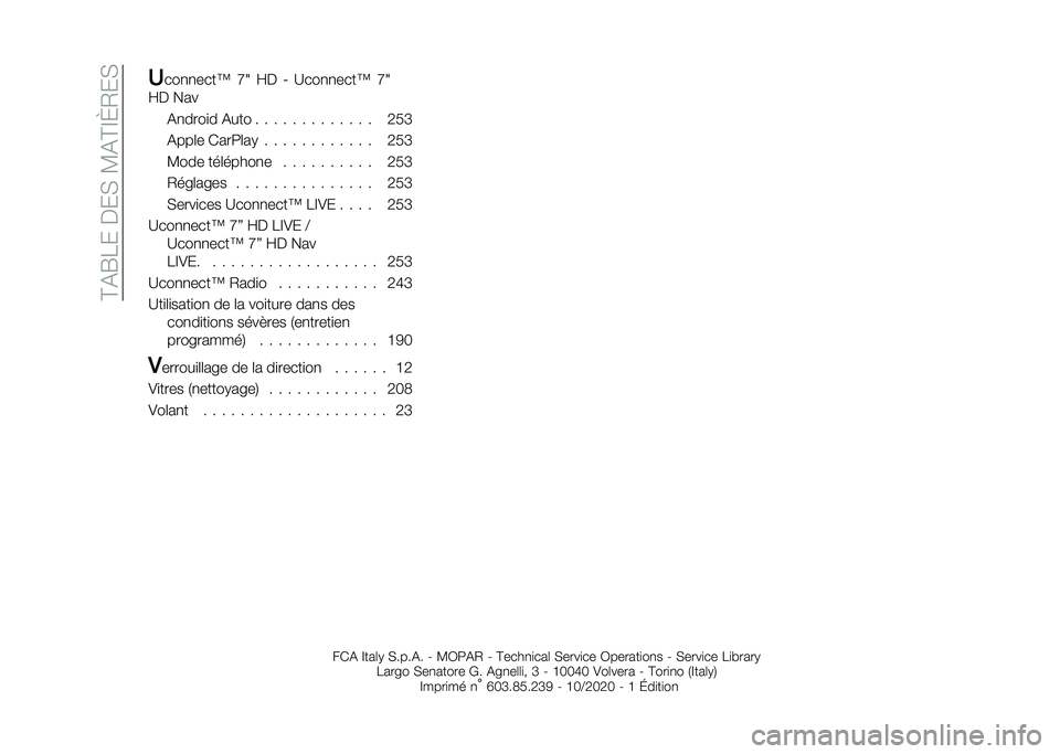 FIAT 500X 2021  Notice dentretien (in French) ��C�(�I�8�����,��?�(�C�D�M�2��, �5
���
�
����m �R�j �H� �- �A���
�
����m �R�j
�H� ���
�(�
����
� �(��� � � � � � � � � � � � � � �6��O
�(���	� �*���9�	�