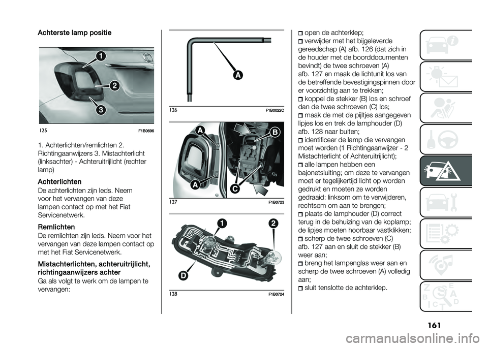 FIAT 500X 2020  Instructieboek (in Dutch) ����%����� ��� ���� ����
��
�
�
���
��B���F�J�F
�B� �6���	��
�����	���<�
�������	�� �.�
�*����	������������
� �D� �7���	����	��
��