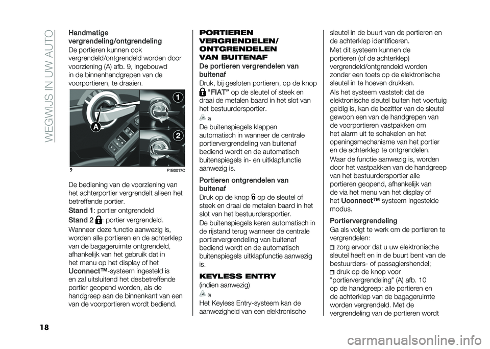 FIAT 500X 2020  Instructieboek (in Dutch) ���-�$��%�?�4��%�,��C���6�C�3�+
��	 �8��	�����
��
��� �� ��	����
�	��*��	��� ��	����
�	�
�� ���
�	���
�� ������ ���
���
��
�������<���	��