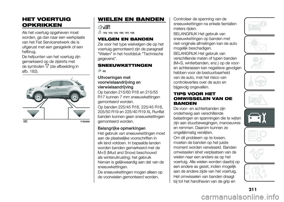 FIAT 500X 2020  Instructieboek (in Dutch) ������ ��
�����	�
�
����	����
�6�� ���	 ����
�	��� ��������� ����	
���
���� �� ��� ����
 ��� ���
������	�
��� ���	 ����	 �4��