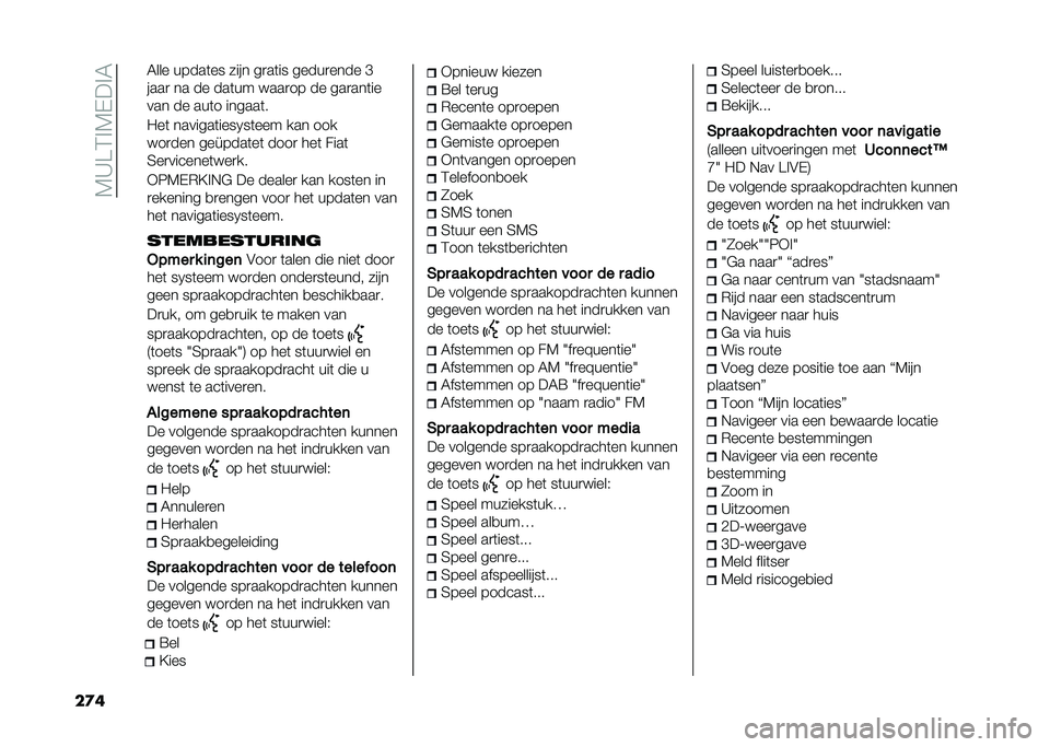 FIAT 500X 2020  Instructieboek (in Dutch) ��7�C�>�3�%�7�-��%�6
��� �6��� �����	�� ���� ��
��	�� �����
���� �D
����
 �� �� ���	�� ����
�� �� ���
���	��
��� �� ���	� ������	�
�