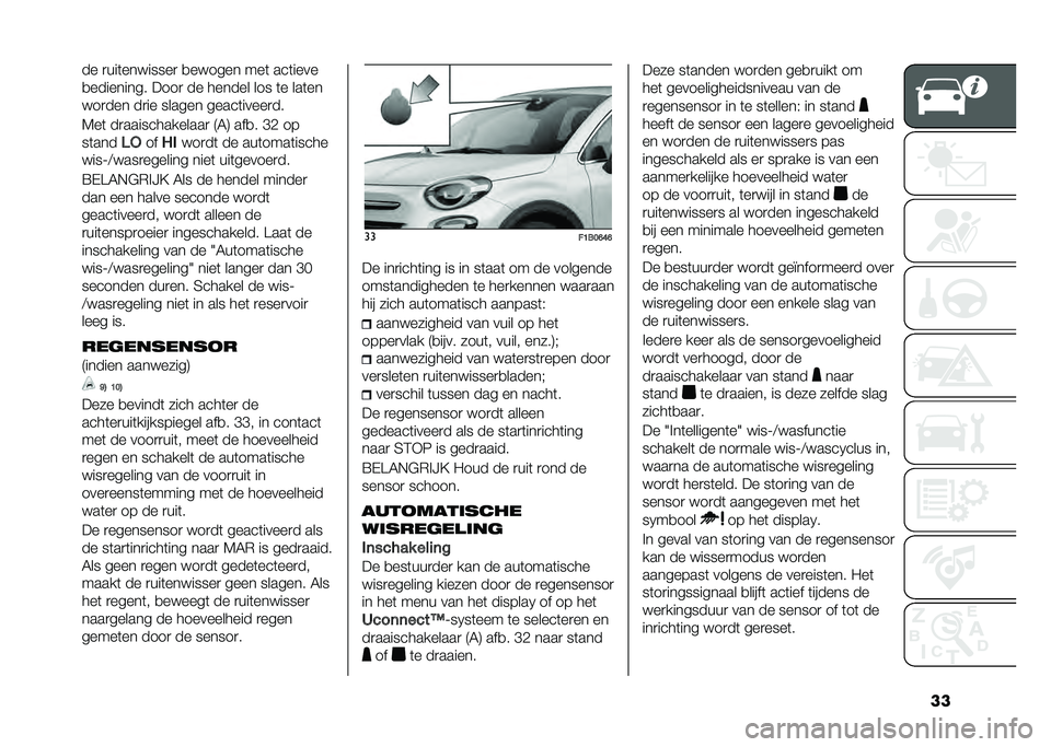 FIAT 500X 2020  Instructieboek (in Dutch) ���� �
���	��������
 �
������ ���	 ���	����
�
��������� ����
 �� ������ ��� �	� ���	��
���
��� ��
�� ������ �����	�����
��