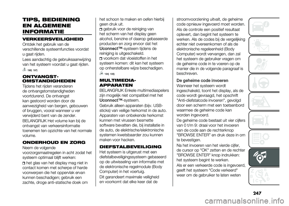 FIAT 500X 2021  Instructieboek (in Dutch) �����	���F ����	���	��
�� ��������
�	���
�����	�
�����������	��	����	�
�-��	��� ���	 ���
�
��� ��� ��
���
���������� ��1��	�