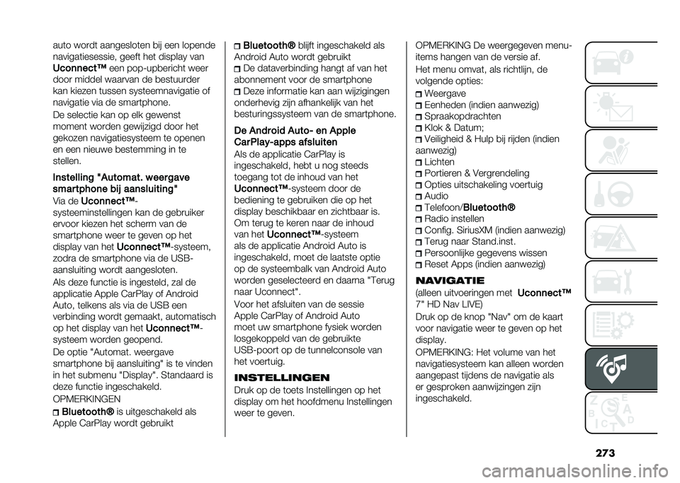 FIAT 500X 2021  Instructieboek (in Dutch) ������	� ���
��	 ���������	�� �
�� ��� �������
�������	��������� �����	 ���	 �������1 ���
�2���	�	����D
��� ����;���
��
���