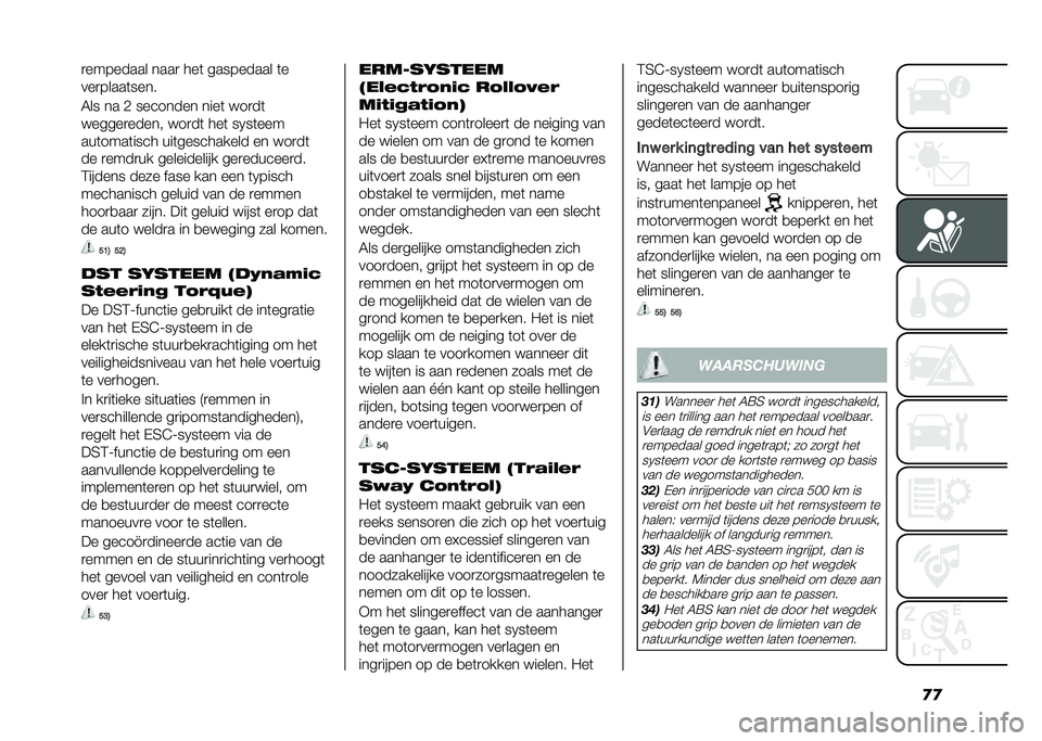FIAT 500X 2021  Instructieboek (in Dutch) ���
�������� ����
 ���	 ��������� �	�
���
�����	����
�6�� �� �. �������� ����	 ���
��	
������
����� ���
��	 ���	 ��1��	���
��
