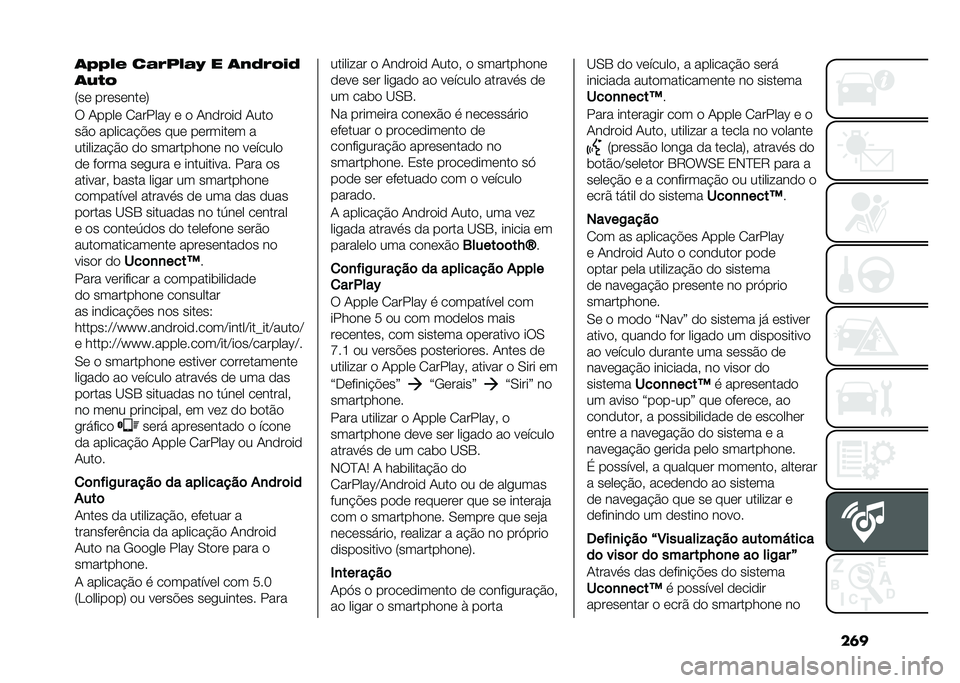 FIAT 500X 2020  Manual de Uso e Manutenção (in Portuguese) ��	��	�@�@�&�) ��6�,��&�6�< � �	�2�:�,�%�.�:
�	�8�1�%
�8��	 ���	��	���	�;
�: �1����	 �2������I �	 �
 �1��
��
��
 �1���

��#�
 ������� �!�	� ���	 ��	�����	� �
�