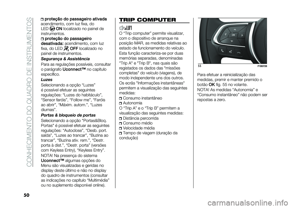 FIAT 500X 2020  Manual de Uso e Manutenção (in Portuguese) ��2�:�,�L�3�2�F��3�,�J�:��-�:��G�C�1�-�9�:��-�3��F�,�0�J�9�C��3�,�J�:�0
�� �.�3�- �(�
��
�������
�
 ��
 �����	� �
�	
��������	���
�� �� �	�����	 ��	 �����