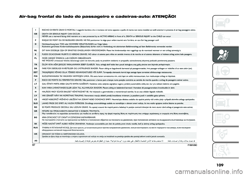 FIAT 500X 2021  Manual de Uso e Manutenção (in Portuguese) ���
�	�.�,�+�>�6�7 �E�,�%�2�1�6�& �:�% �&�6�:�% �:�% �@�6�0�0�6�7�)�.�,�% �) �/�6�:�)�.�,�6�0�+�6�8�1�%�F �	�
������
�	�
��K�6��K�H�U�
   