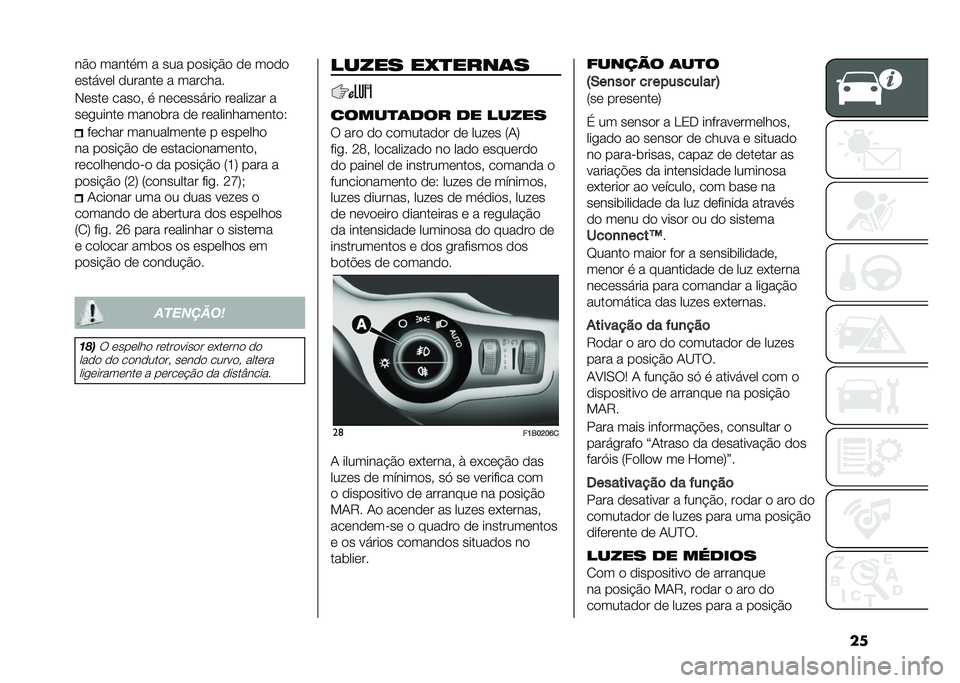 FIAT 500X 2021  Manual de Uso e Manutenção (in Portuguese) ����#�
 ������ � ��� ��
��� �#�
 �
�	 ��
�
�

�	�����	� �
������	 � �������
�,�	���	 ����
� � ��	��	������
 ��	������ �
��	������	 ���