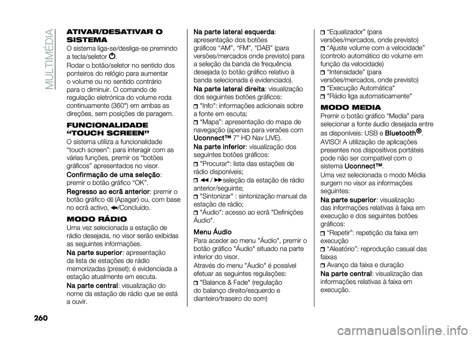 FIAT 500X 2021  Manual de Uso e Manutenção (in Portuguese) ���B�J�I�E���-�E�0
��	� �	�
���	������	�
���	� �
����
���	
�9 �����	�� �������	�C�
�	��������	 ���	����
�

� ��	����C��	��	��
�
�
�8�
�
�� �
 