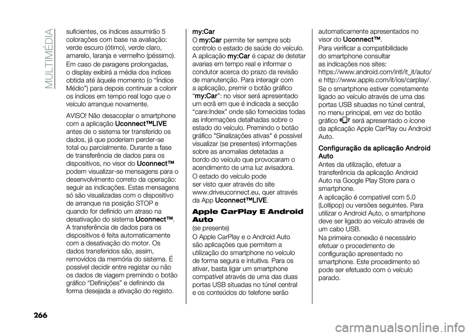 FIAT 500X 2021  Manual de Uso e Manutenção (in Portuguese) ���B�J�I�E���-�E�0
��	�	 �������	���	�� �
� ���
���	� ��������#�
 �$
��
��
��� �!�	� ��
� ����	 �� ������� �#�
�5
��	��
�	 �	�����
 �7�@����
�:�