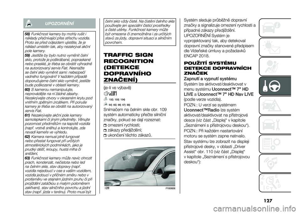 FIAT 500X 2021  Návod k použití a údržbě (in Czech) ���
��
����
����
������������ ����	� �" �!�" �����" � ���� �
�������" ���	������
��#� ���	� ����	�#�� �������� �/� ��� ��	 ���	�
