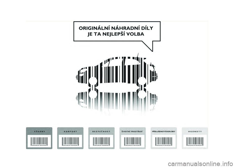FIAT 500X 2021  Návod k použití a údržbě (in Czech) 