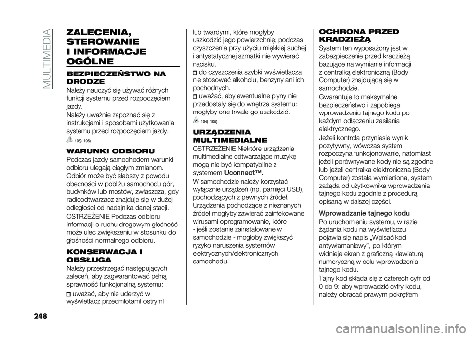 FIAT 500X 2020  Instrukcja obsługi (in Polish) ��C�-�6�?�G�C�9�E�G�A
��� ��
�������
�T
����
���
���
� �����
��
���
�� ����
����	���������� ��
��
����
�:���	�� �������  ��� �����
