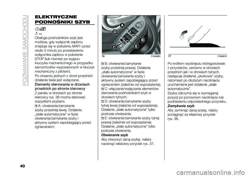 FIAT 500X 2020  Instrukcja obsługi (in Polish) ��!��*�:�A�%�A�:�G�9��=�A�C��.�S��E�-
�� ������
�����
�	��������� ����
�H�M�$
����#��� ���������
�� ���� ��	��
�
������� ��� ���#���