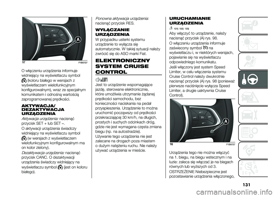 FIAT 500X 2021  Instrukcja obsługi (in Polish) ����
�
��M�E��N�H�N
� ��#����	��� �������	��� ���&���
���	
������	���� �� ������	������ ���
��� �5�
����� ����#�	�� � ��	������