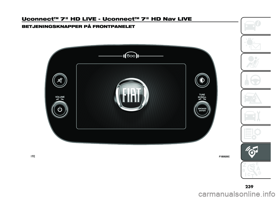 FIAT 500X 2020  Brugs- og vedligeholdelsesvejledning (in Danish) ���
��*�!�.�.�%�*�-�M �N�/ �� ��
�� � ��*�!�.�.�%�*�-�M �N�/ �� ��2�( ��
�� ���	����
���������� �� �����	�������	
��
�
��A�+���?��&   