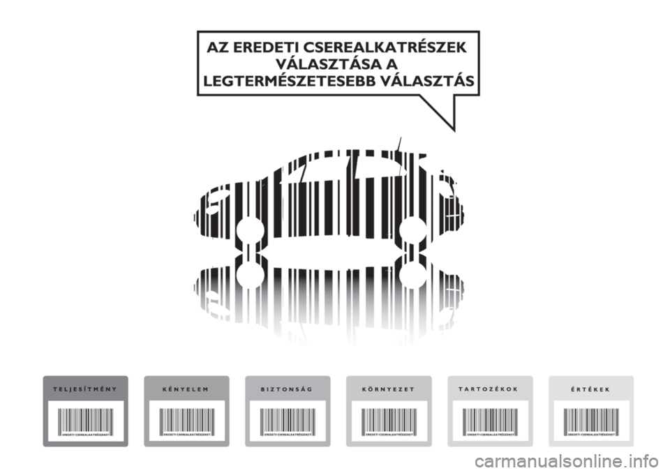 FIAT 500X 2019 Kezelési és karbantartási útmutató (in Hungarian) FIAT 500X 2019 Kezelési és karbantartási útmutató (in Hungarian)