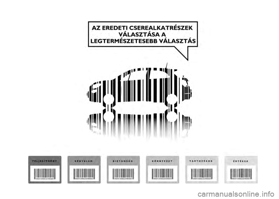 FIAT 500X 2020  Kezelési és karbantartási útmutató (in Hungarian) 