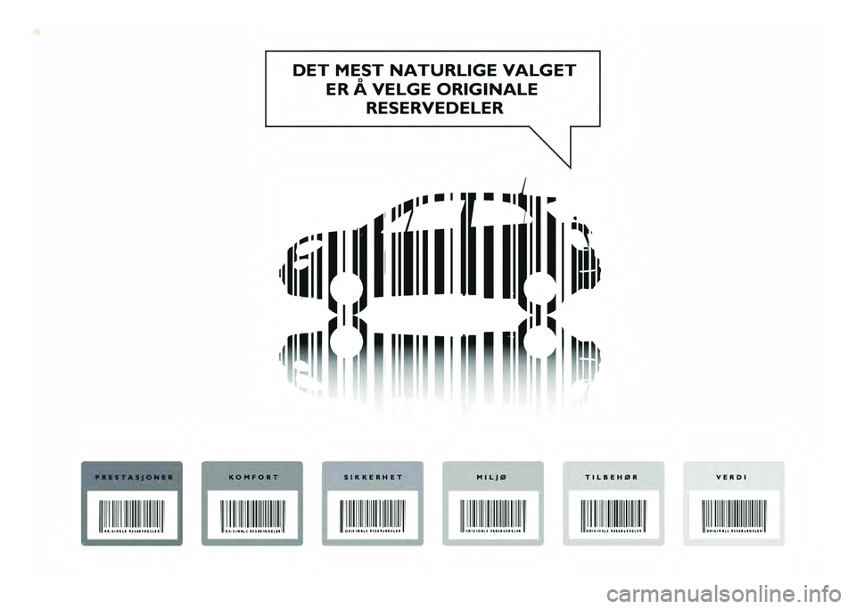 FIAT 500X 2020  Drift- og vedlikeholdshåndbok (in Norwegian) 