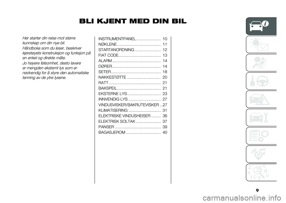 FIAT 500X 2021  Drift- og vedlikeholdshåndbok (in Norwegian) �
��� �����
 ��� ��� ����7�
� ������
� �
�� ��
���
 ��� ���!���

�������� �� �
�� ���
 ���	
�
�7���
���� ��� �
� �	�
��
�� ��
����