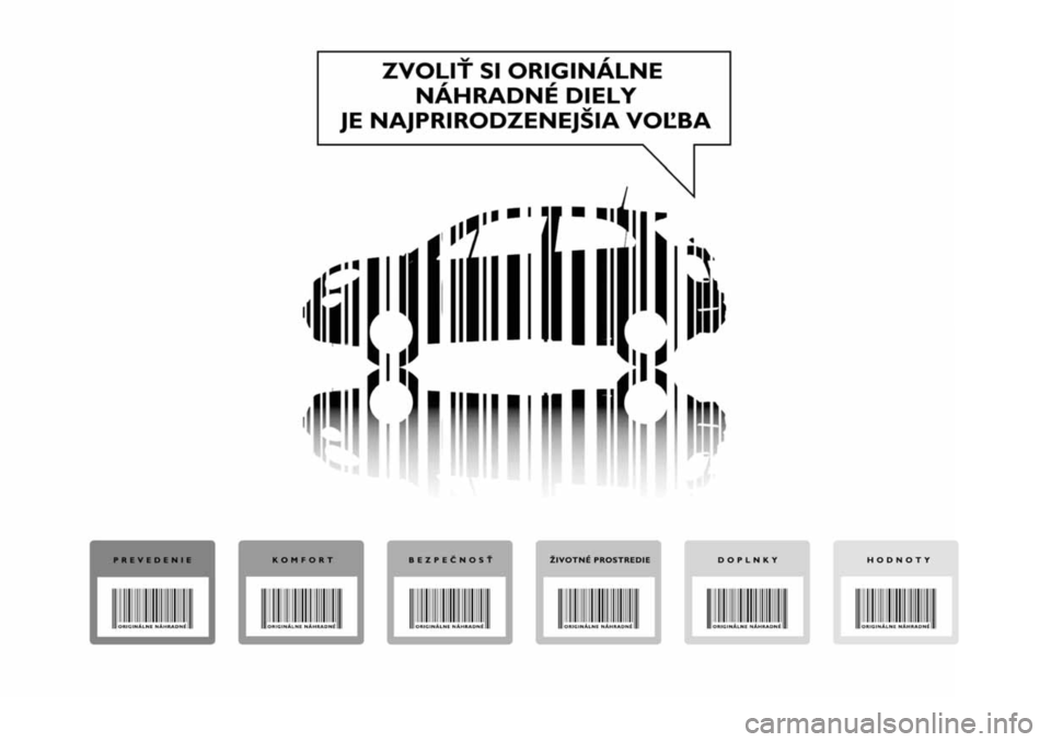 FIAT 500X 2019  Návod na použitie a údržbu (in Slovak) 