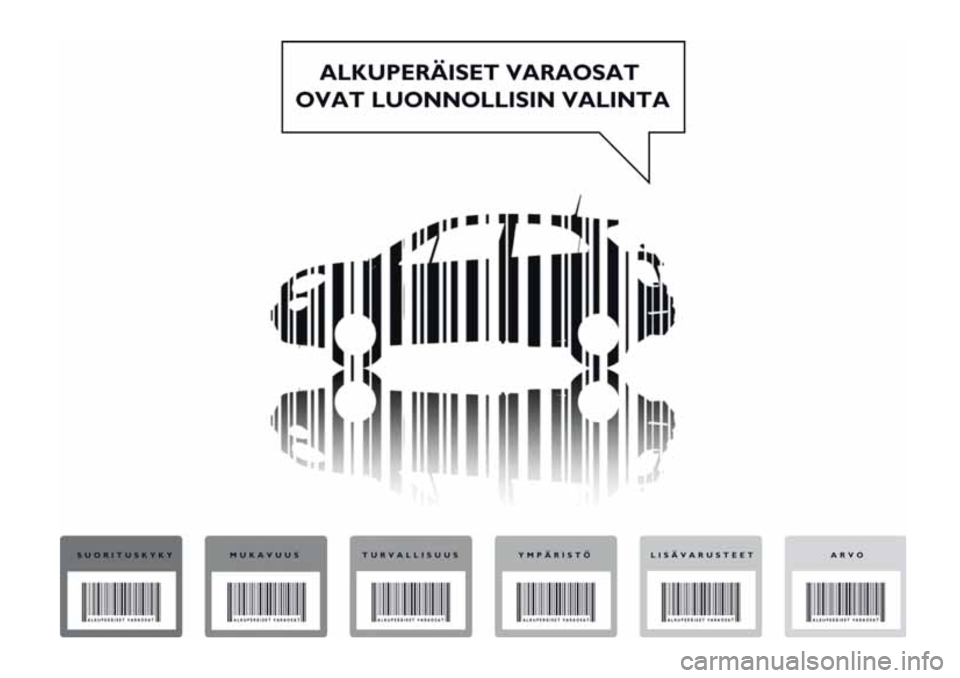 FIAT 500X 2018 Käyttö- ja huolto-ohjekirja (in in Finnish) FIAT 500X 2018 Käyttö- ja huolto-ohjekirja (in in Finnish)