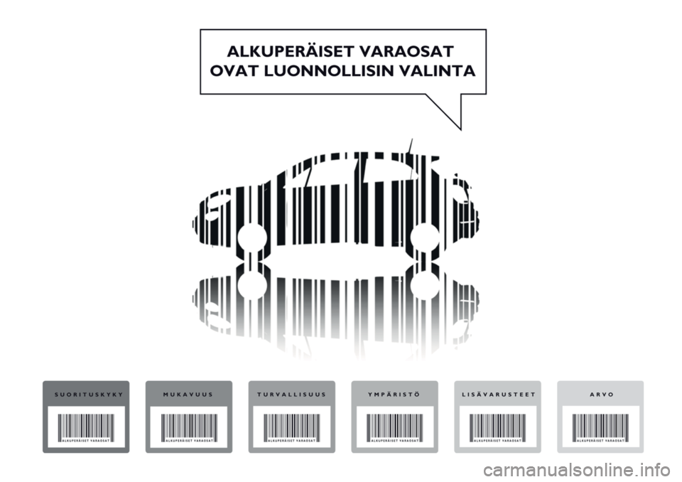 FIAT 500X 2019 Käyttö- ja huolto-ohjekirja (in in Finnish) FIAT 500X 2019 Käyttö- ja huolto-ohjekirja (in in Finnish)