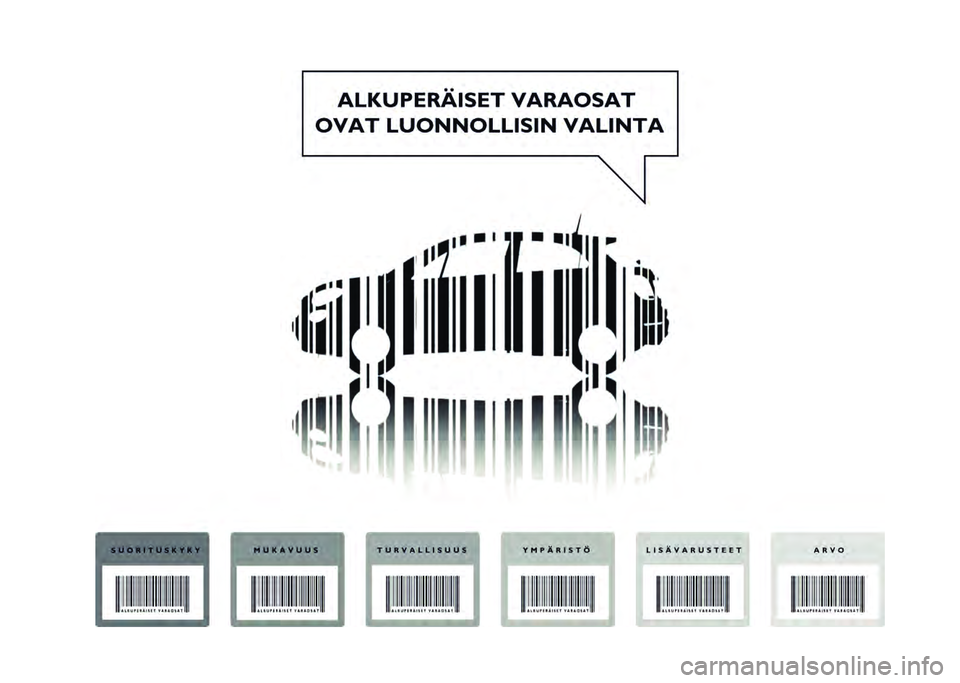 FIAT 500X 2021  Käyttö- ja huolto-ohjekirja (in in Finnish) 