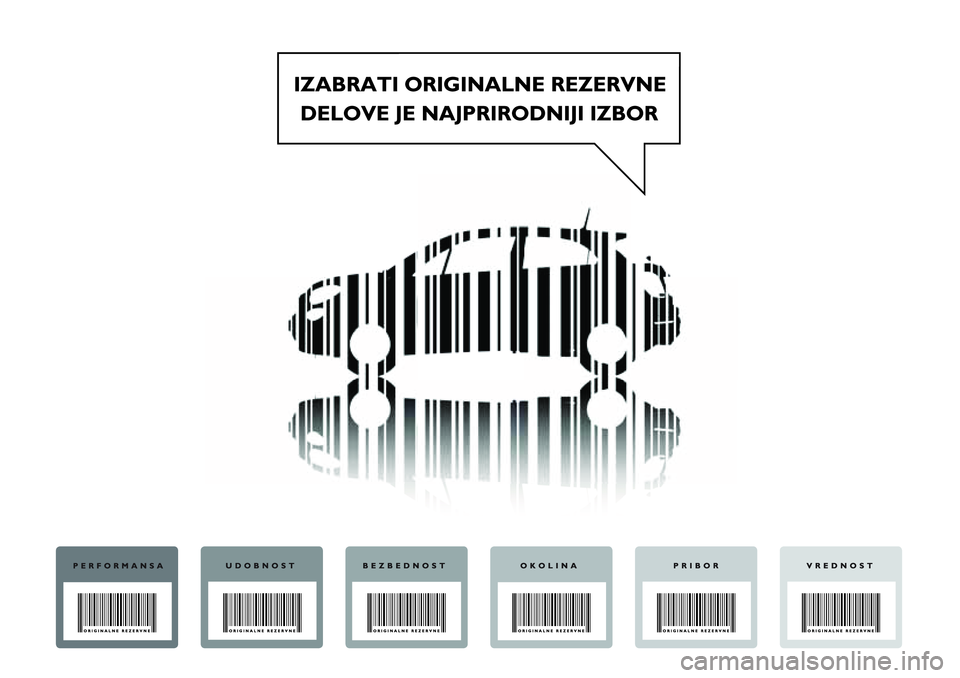 FIAT 500X 2017 Knjižica za upotrebu i održavanje (in Serbian) FIAT 500X 2017 Knjižica za upotrebu i održavanje (in Serbian)