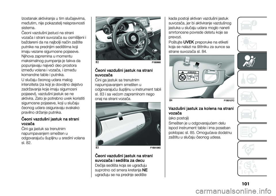 FIAT 500X 2020  Knjižica za upotrebu i održavanje (in Serbian) ����=�
�	������ ����������� � ��� ��
���������� 
���;�����  ���� ��	���
����
� ����������	���
��������
���	�� ���
�����