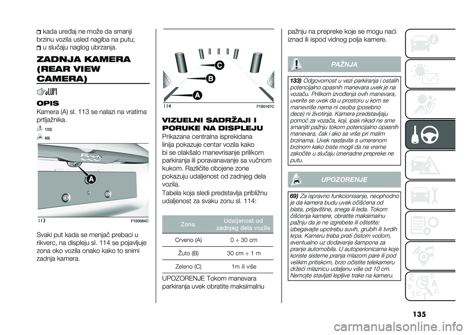 FIAT 500X 2020  Knjižica za upotrebu i održavanje (in Serbian) ������� ����;�� �� ��	�"� �� ������
���
��� ��	�
��
� ���
�� ������ �� ����� � ��
����� ����
�	� ����
�����
������ �����
�