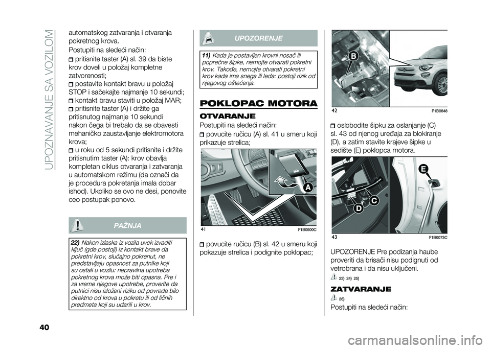 FIAT 500X 2020  Knjižica za upotrebu i održavanje (in Serbian) ���&��4�(�7��7�(�>�1��)�7����4�=�B��8
�� ����	������	� �
��������� � �	��������
��	������	� ���	���
�&�	������� �� ��
����� ������