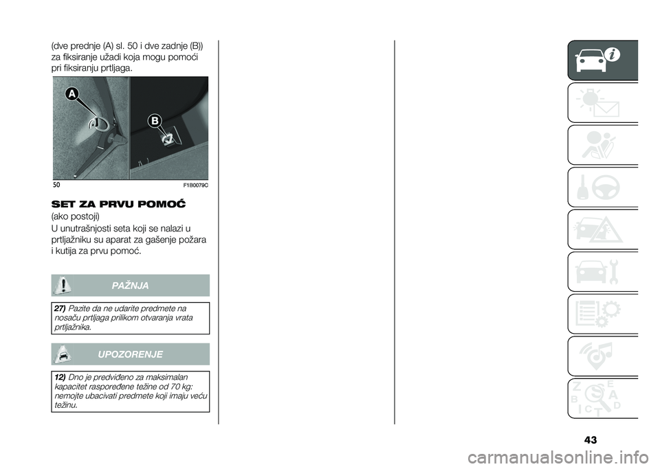 FIAT 500X 2020  Knjižica za upotrebu i održavanje (in Serbian) ���-��� ������� �-�7�/ ��
� �#�$ � ��� �
����� �-�A�/�/
�
� �!��������� ��"��� ��	�� ��	�� ��	��	��
��� �!��������� ����
�����
��
�