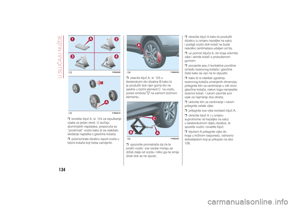 FIAT 500X 2021  Knjižica s uputama za uporabu i održavanje (in Croatian) 134�8��6�/�8�