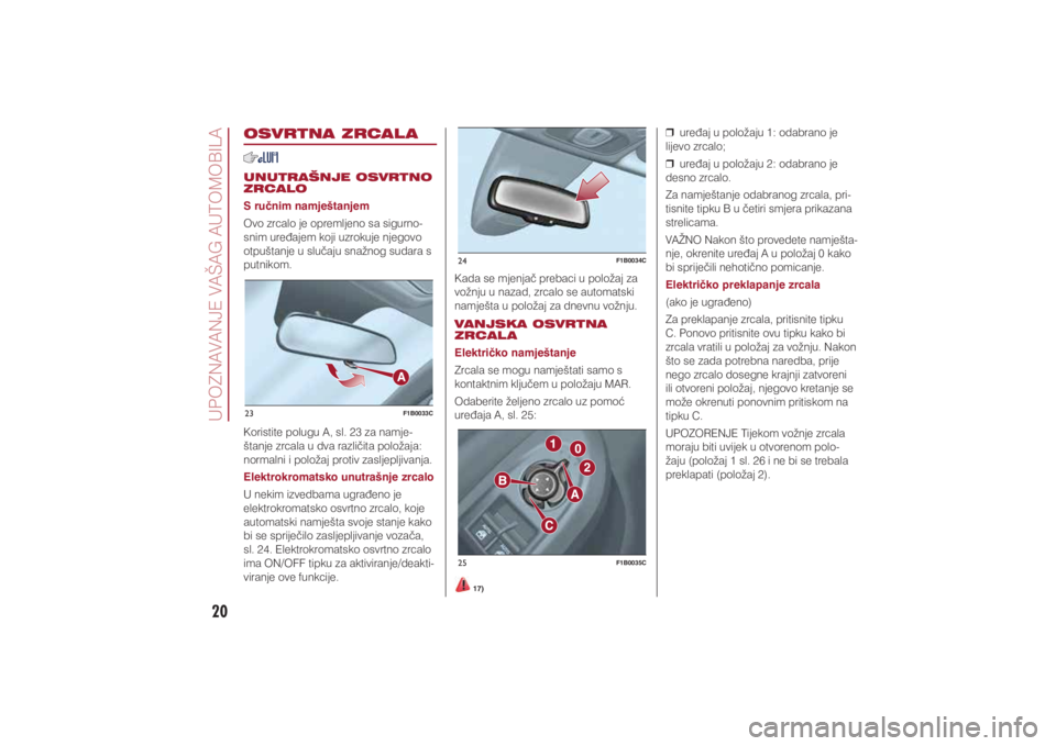 FIAT 500X 2021  Knjižica s uputama za uporabu i održavanje (in Croatian) 20�8�3�2�=�1�$�9�$�1�-�(��9�$�