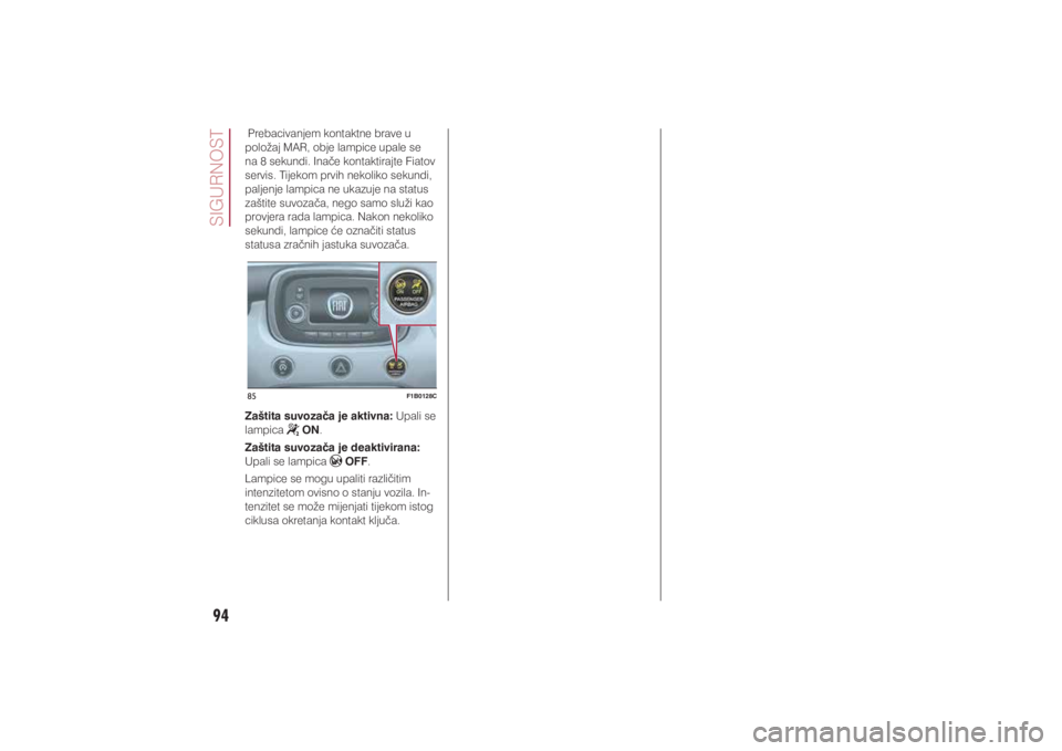 FIAT 500X 2017  Knjižica s uputama za uporabu i održavanje (in Croatian) 94�6�,�*�8�5�1�2�6�7
85
F1B0128C
��3�U�H�E�D�F�L�Y�D�Q�M�H�P��N�R�Q�W�D�N�W�Q�H��E�U�D�Y�H��X�
�S�R�O�R�ç�D�M��0�$�5���R�E�M�H��O�D�P�S�L�F�H��X�S�D�O�H��V�H�
�Q�D����V�H�N�X�Q�G�L��