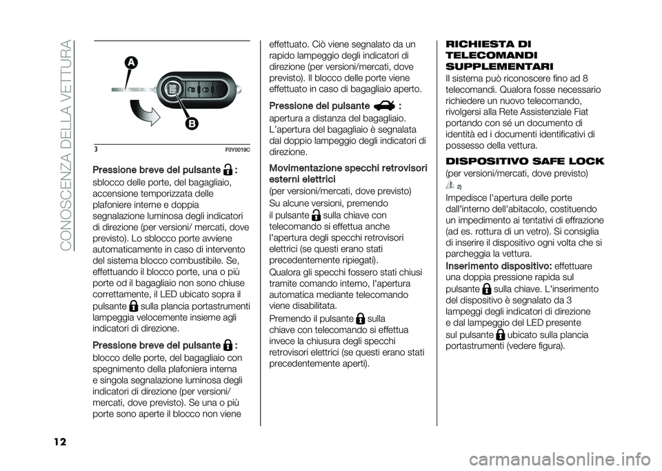 FIAT 500L 2020  Libretto Uso Manutenzione (in Italian) ���-�&�-�"��0�&�@���$�0�����7�0�;�;�:�,�
�� �
���6���;�<�
�(� ������
� �� ��� ���	 ���	���
�� �!
������� ����� ����
�� ��� ��	��	����	��