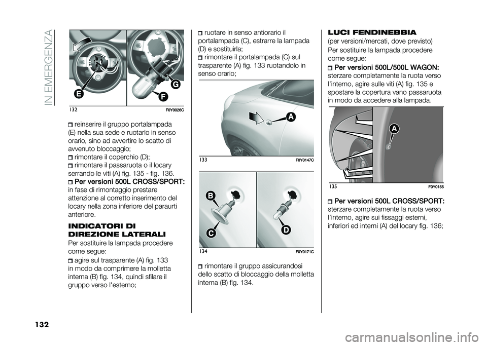 FIAT 500L 2020  Libretto Uso Manutenzione (in Italian) ��=�&��0�3�0�,��0�&�@�
��� ���
���6���8�=����������� �� ������ ����
�	��	�
��	��	
�+�0�. �����	 ���	 ���� � ����
�	��� �� �����
���	��